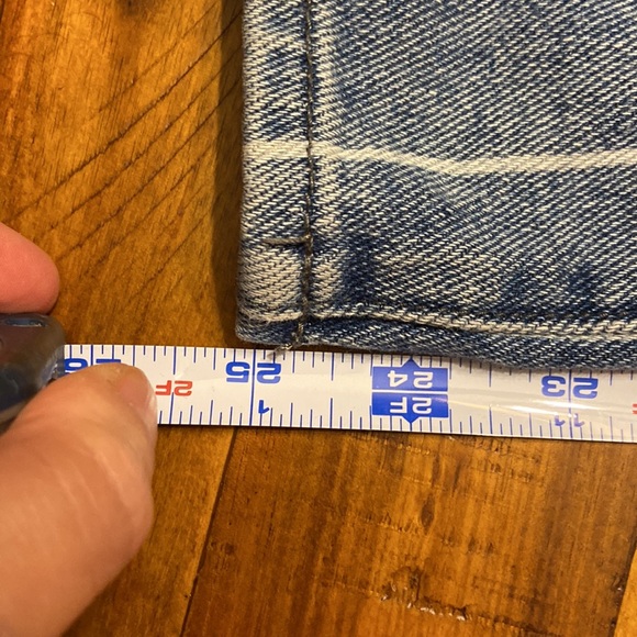 Pacsun Striped Mom Jeans 24 - Picture 9 of 9